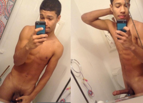 Black Twink Self Pic Set